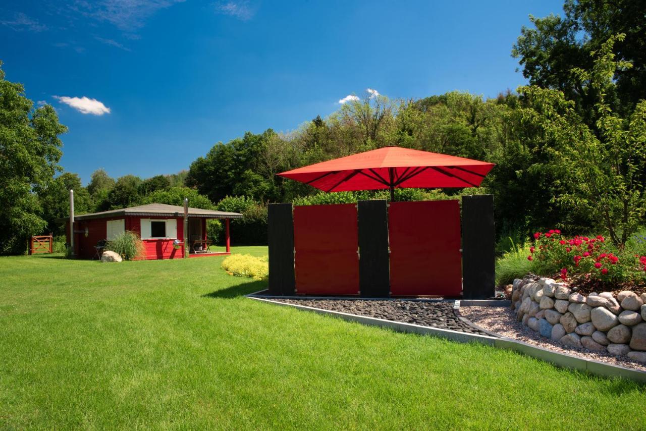 Romantic Wooden Lodge,Sauna,Schwimmteich,Alleinstehend,Absolut Ruhig Hessisch Oldendorf Eksteriør billede